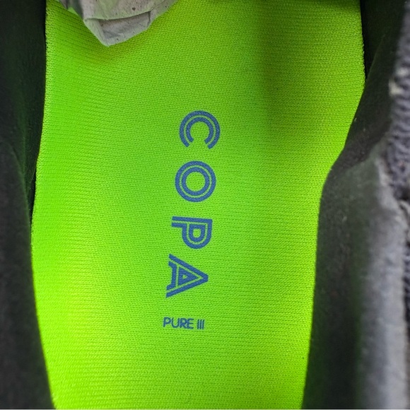 Adidas Copa Pure III Elite Laceless FG Men\'s Soccer Cleats Size 8.5 Lucid Lemon main image 8